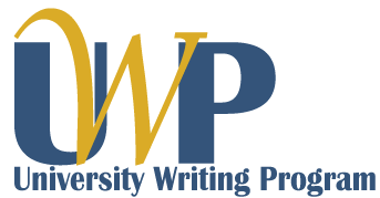 UWP University Writing Program logo
