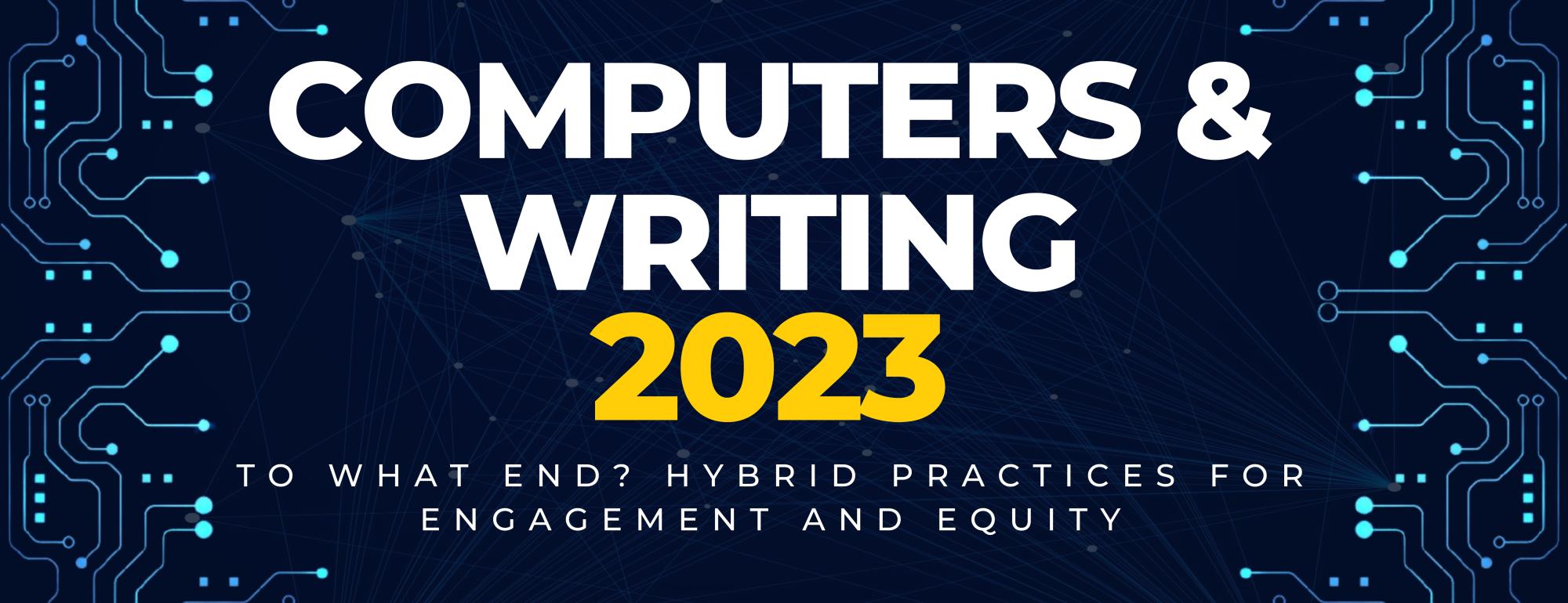 Banner for Computers & Writing 2023